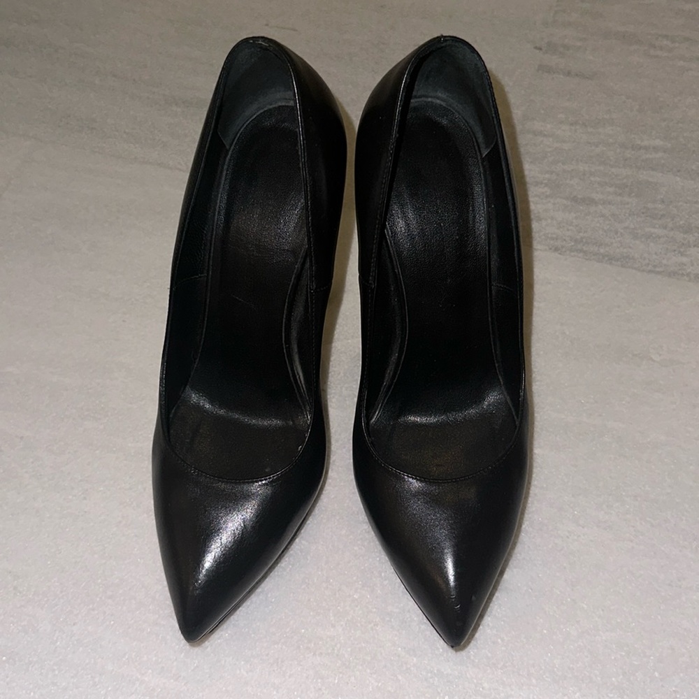 Saint Laurent Janis 8(38) platform pump black